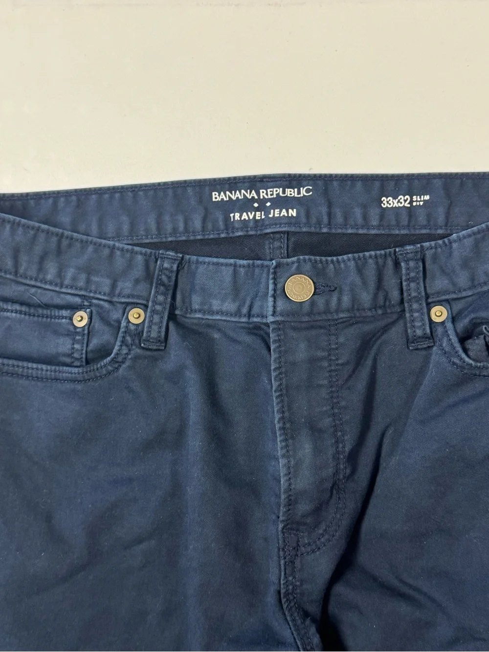 Banana Republic Slim Men’s Jeans in Navy Blue